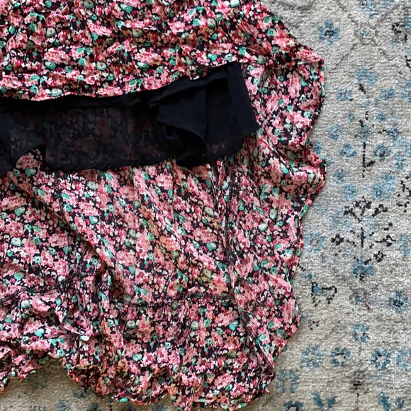 Lucca couture strappy flower print high low dress - Picture 7 of 8